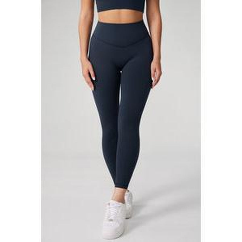 Hugcurve No Front Seam High Waisted Workout Leggings for Women Buttery Soft Yoga Pants Gym Athletic Tights - 25'' Tiktokshopblackfriday