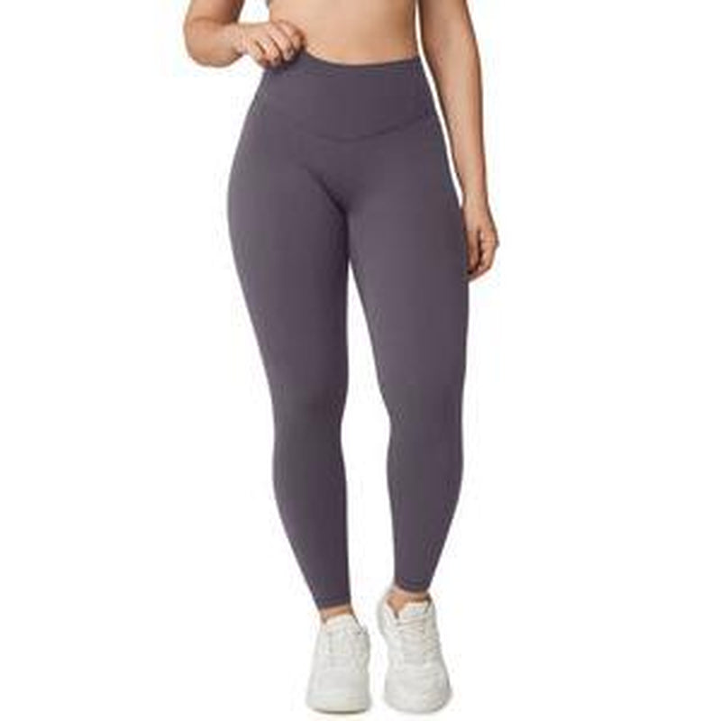 Hugcurve No Front Seam High Waisted Workout Leggings for Women Buttery Soft Yoga Pants Gym Athletic Tights - 25'' Tiktokshopblackfriday