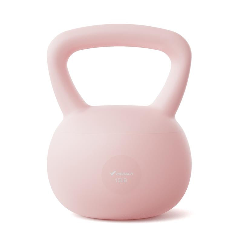 Merach Soft Kettlebell with Handle for Weightlifting Conditioning Strength and Core Training, Weightlifting Kettlebell for Home Gym, Fitness Equipment