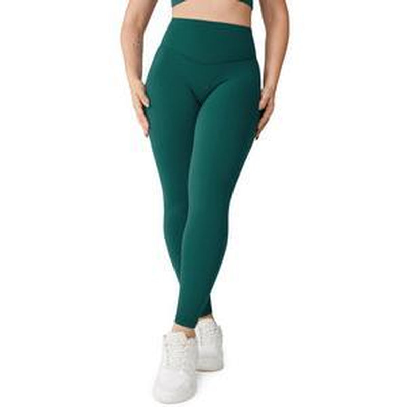 Hugcurve No Front Seam High Waisted Workout Leggings for Women Buttery Soft Yoga Pants Gym Athletic Tights - 25'' Tiktokshopblackfriday
