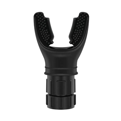 Respiratory Muscle Trainer,Exercise Trainer with Adjustable Resistance, Portable and Easy to Clean, Perfect for Fitness, Yoga, Swimming, and Outdoor Activities Black White