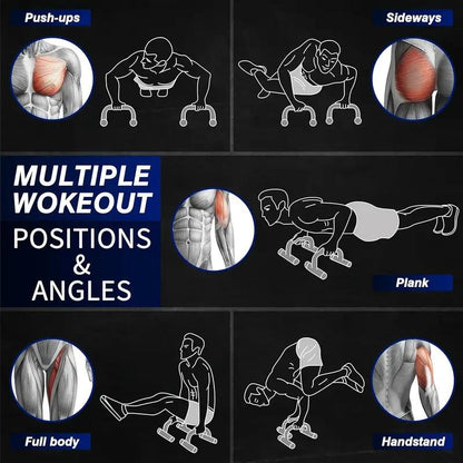 Fitness Tool Set, Abdominal Exercise Wheels, Push-Up Bar with Cushioned Foam Grip & Non-Slip Construction - Ideal for Men'S & Women'S Sports and Fitness,Ab Workout Machine,Workout Sets