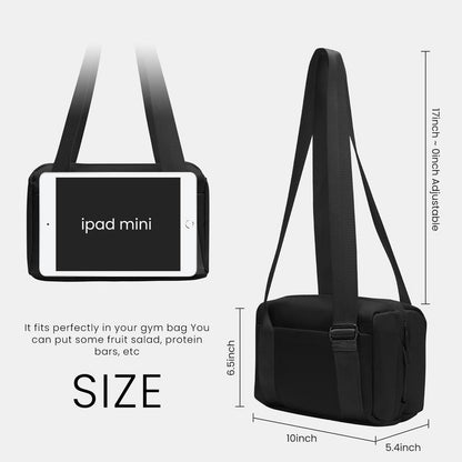 MEXS Gym Bag for Women 6L Workout Sport Bags, Travel Duffle Bag Carry on Weekender Bag with Shoe Compartment Multi-Pockets Travel Bag