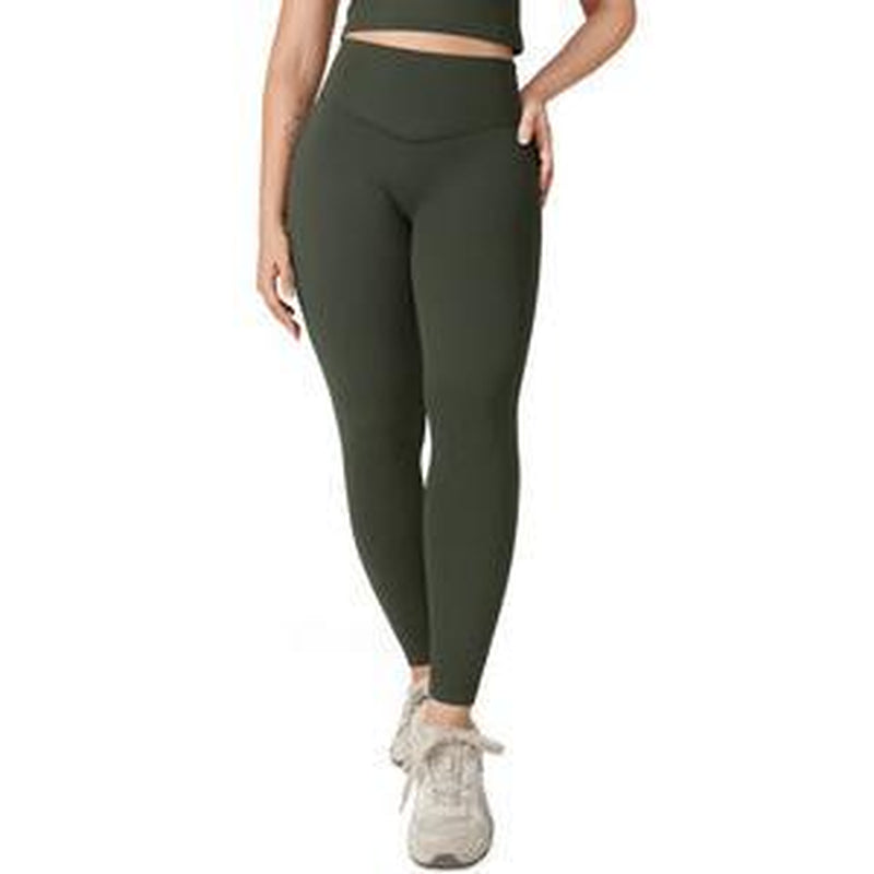 Hugcurve No Front Seam High Waisted Workout Leggings for Women Buttery Soft Yoga Pants Gym Athletic Tights - 25'' Tiktokshopblackfriday