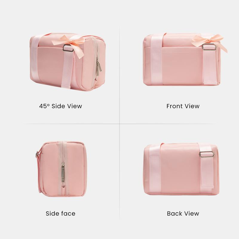 MEXS Gym Bag for Women 6L Workout Sport Bags, Travel Duffle Bag Carry on Weekender Bag with Shoe Compartment Multi-Pockets Travel Bag