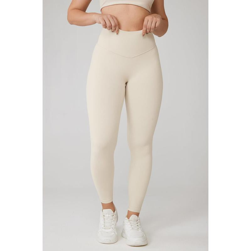 Hugcurve No Front Seam High Waisted Workout Leggings for Women Buttery Soft Yoga Pants Gym Athletic Tights - 25'' Tiktokshopblackfriday