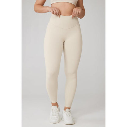 Hugcurve No Front Seam High Waisted Workout Leggings for Women Buttery Soft Yoga Pants Gym Athletic Tights - 25'' Tiktokshopblackfriday