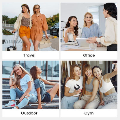 MEXS Gym Bag for Women 6L Workout Sport Bags, Travel Duffle Bag Carry on Weekender Bag with Shoe Compartment Multi-Pockets Travel Bag