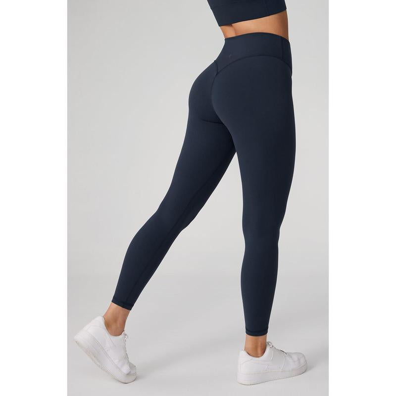 Hugcurve No Front Seam High Waisted Workout Leggings for Women Buttery Soft Yoga Pants Gym Athletic Tights - 25'' Tiktokshopblackfriday