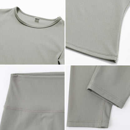 Ncmryu Women'S Seamless Activewear Set - Stretchy Body-Hugging Fabric for Yoga & Intense Workouts - Thermal Lined Sports Textured Sweatsuit - Casual Sportswear Track Suit Jogging Sets for Women