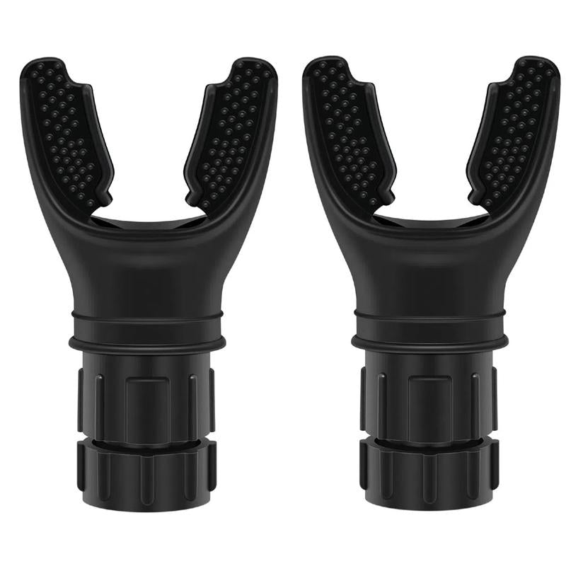 Respiratory Muscle Trainer,Exercise Trainer with Adjustable Resistance, Portable and Easy to Clean, Perfect for Fitness, Yoga, Swimming, and Outdoor Activities Black White