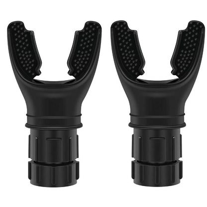 Respiratory Muscle Trainer,Exercise Trainer with Adjustable Resistance, Portable and Easy to Clean, Perfect for Fitness, Yoga, Swimming, and Outdoor Activities Black White